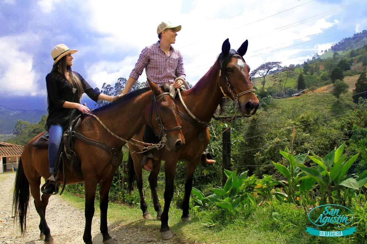 San Agustin Hotel Campestre Las Palmeras La Estrella  Kültér fotó