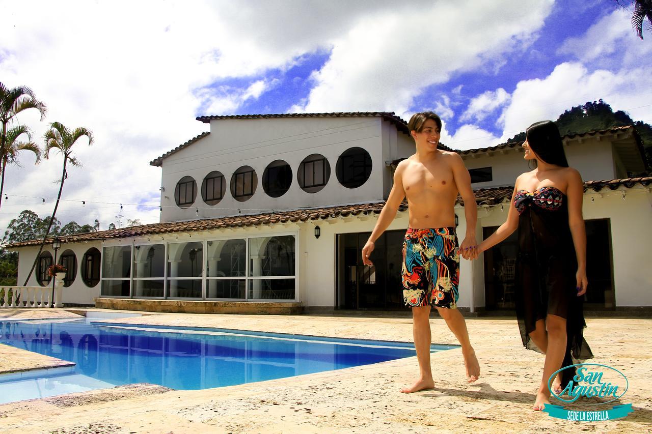 San Agustin Hotel Campestre Las Palmeras La Estrella  Kültér fotó