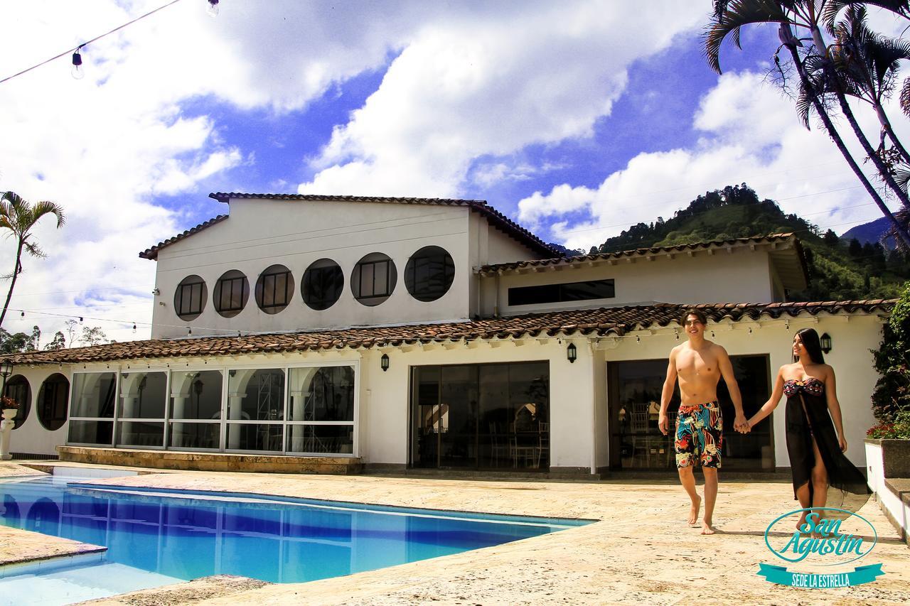 San Agustin Hotel Campestre Las Palmeras La Estrella  Kültér fotó